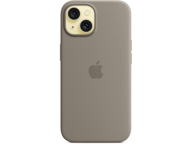 Калъфи Apple iPhone 15 Silicone Case with MagSafe - Clay