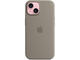 Калъфи Apple iPhone 15 Silicone Case with MagSafe - Clay