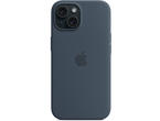 Калъфи Apple iPhone 15 Silicone Case with MagSafe - Storm Blue