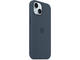 Калъфи Apple iPhone 15 Silicone Case with MagSafe - Storm Blue