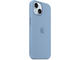 Калъфи Apple iPhone 15 Silicone Case with MagSafe - Winter Blue