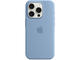 Калъфи Apple iPhone 15 Pro Silicone Case with MagSafe - Winter Blue