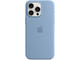 Калъфи Apple iPhone 15 Pro Max Silicone Case with MagSafe - Winter Blue