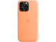 Калъфи Apple iPhone 15 Pro Max Silicone Case with MagSafe - Orange Sorbet