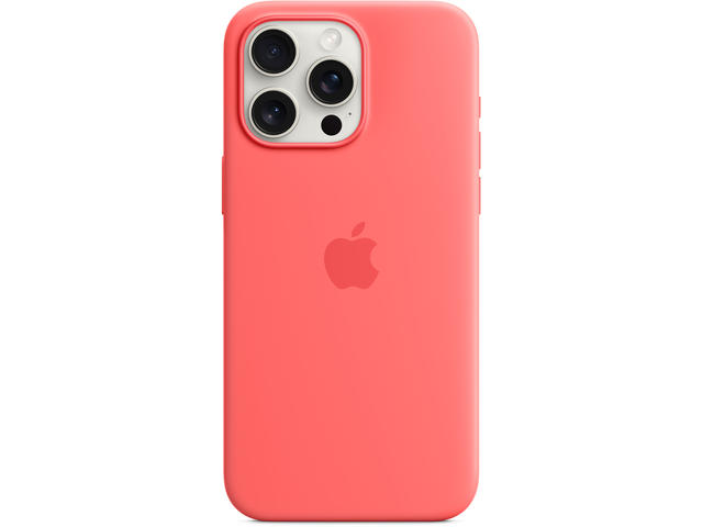 Калъфи Apple iPhone 15 Pro Max Silicone Case with MagSafe - Guava
