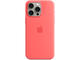 Калъфи Apple iPhone 15 Pro Max Silicone Case with MagSafe - Guava