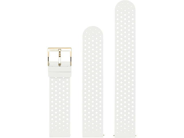 Каишки Suunto 20mm Athletic 1 Slikon Kordon White Gold