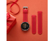 Каишки Suunto 24mm Athletic 1 Silicone Strap Red Grey Size S+M