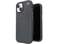 Калъфи Speck iPhone 15, iPhone 16e Presidio2 Grip Charcoal Grey/Cool Bronze
