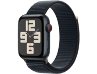 Смарт часовници Apple Watch SE2 v2 Cellular 44mm Midnight Alu Case w Midnight Sport Loop