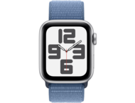 Смарт часовници Apple Watch SE2 v2 GPS 40mm Silver Alu Case w Winter Blue Sport Loop