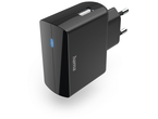 Зарядни устройства Hama зарядно с USB-A букса, 12 W, черно