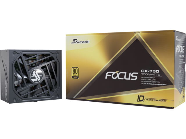 Захранвания за компютри Seasonic Focus GX-750 ATX 3.0