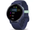 Смарт часовници Garmin Vivoactive 5 Metallic Navy безел с Navy корпус и силиконова каишка