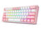 Клавиатури Redragon Fizz Pro K616, бяло/розово