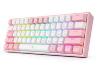 Клавиатури Redragon Fizz Pro K616, бяло/розово