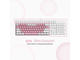Клавиатури Redragon Fizz Pro K616, бяло/розово