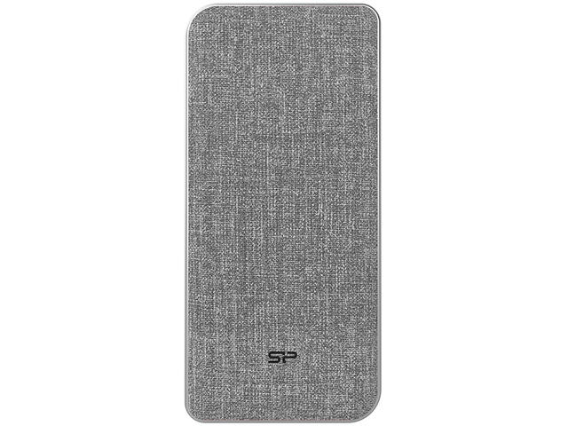 Външни батерии Silicon Power Power Bank, QP77, 10000mAh, Gray