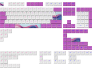 Капачки за клавиатури Dark Project - Candy K PBT - ANSI & ISO