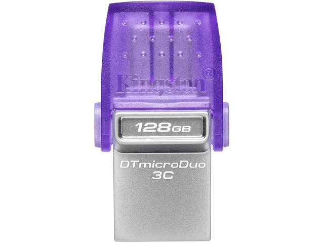 USB памети Kingston 128GB DataTraveler microDuo 3C 200MB/s dual USB-A + USB-C
