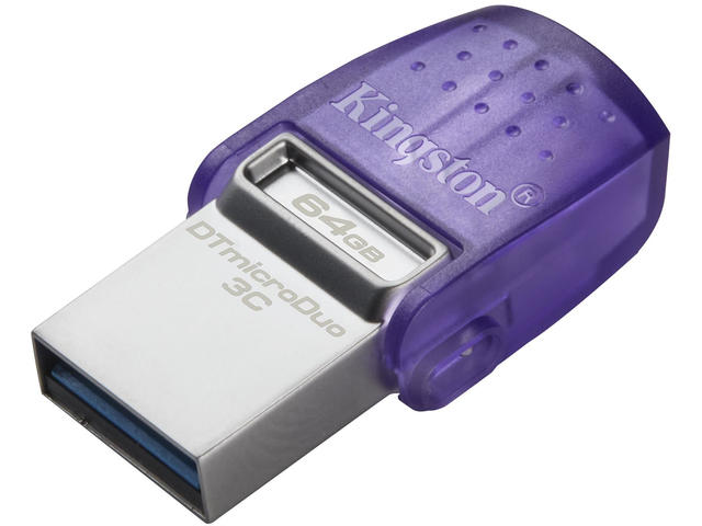 USB памети Kingston 64GB DataTraveler microDuo 3C 200MB/s dual USB-A + USB-C