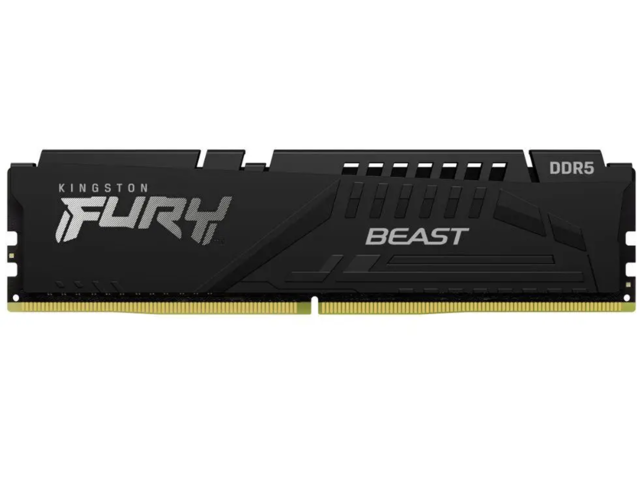Оперативна памет 16GB DDR5 5600 MT/s Kingston FURY BEAST Black