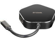 USB Хъб D-link 4-в-1 USB-C Hub DUB-M420
