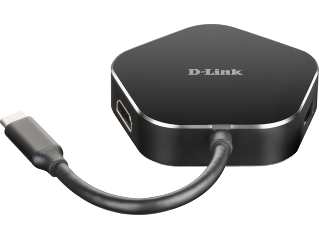 USB Хъб D-link 4-в-1 USB-C Hub DUB-M420