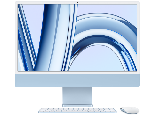 All in One Apple iMac 24" M3 Blue