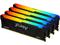Оперативна памет 128GB (4x32GB) DDR4 3200MT/s Kingston FURY BEAST Black RGB