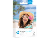 Хартия HP Sprocket Paper 3.50 x 4.25 инча, 20 броя