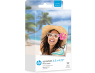 Хартия HP Sprocket Paper 3.50 x 4.25 инча, 50 броя