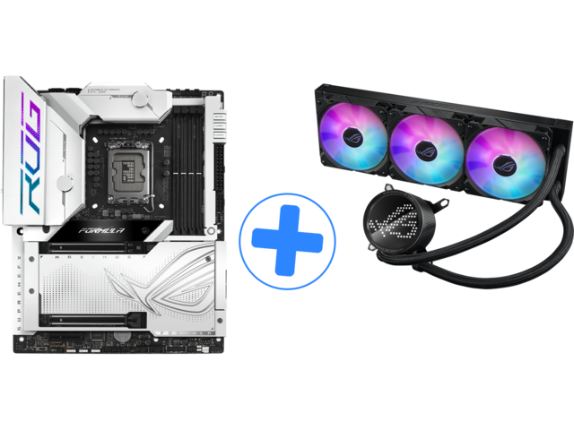 Дънни платки ASUS ROG MAXIMUS Z790 FORMULA + ASUS ROG RYUO III 360 ARGB