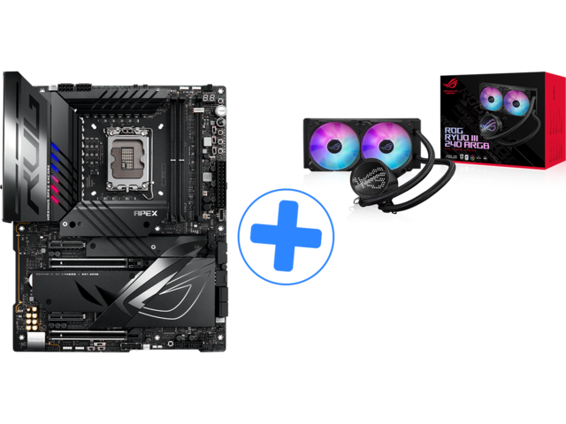 Дънни платки ASUS ROG MAXIMUS Z790 DARK HERO + ASUS ROG RYUO III 240 ARGB