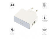 Зарядни устройства Tellur Dual USB стенно зарядно