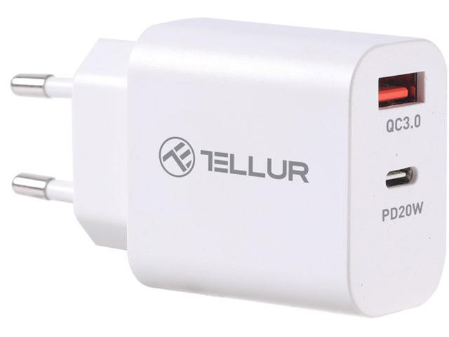 Зарядни устройства Tellur PDHC101 стенно зарядно