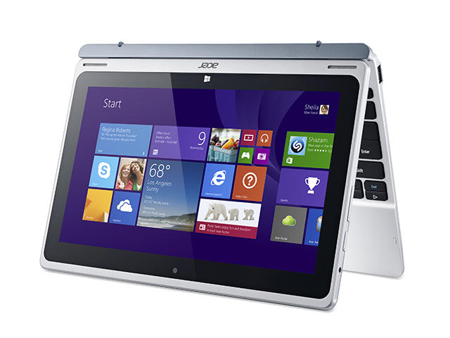 Таблети Acer Aspire Switch 10 (SW5-012) 32GB eMMC + 500GB, сив цвят