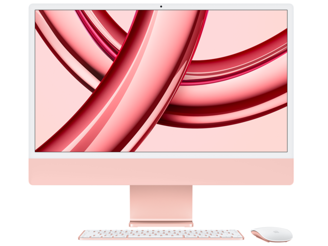 All in One Apple iMac 24" M3 Pink