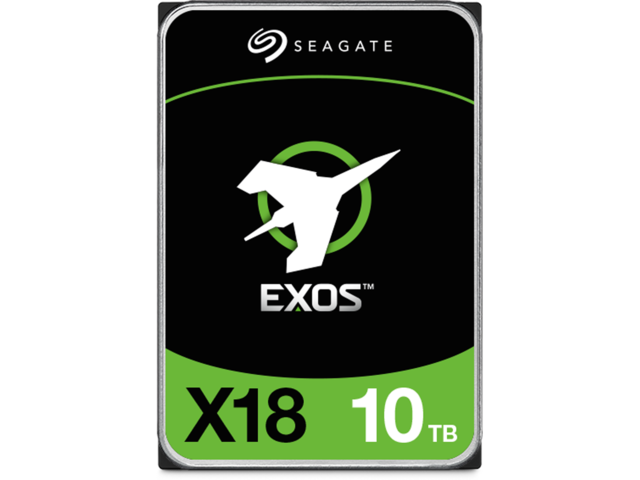 Твърди дискове 10TB 7200rpm Seagate Exos X18 512E/4KN