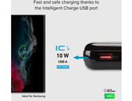 Външни батерии SBS 10000 mAh power bank, knurled matte