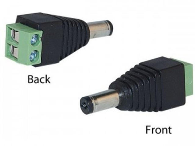Джаджи DC12V Male Power Supply Jack Connector 2.1 mm