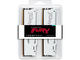 Оперативна памет 64GB (2x32GB) DDR5 6000 MT/s Kingston FURY Beast White RGB