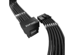 Кабели за компоненти 1stPlayer Custom Sleeved Modding Cable Black - PCIe 5.0 12VHPWR M/M