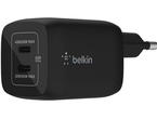 Зарядни устройства Belkin 45W PD PPS Dual USB-C GaN Charger Universal - Black