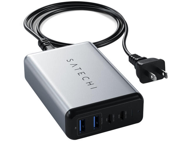 Зарядни устройства Satechi 75W Dual Type-C PD Travel Charger