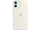 Калъфи Apple iPhone 12 mini Silicone Case with MagSafe - White