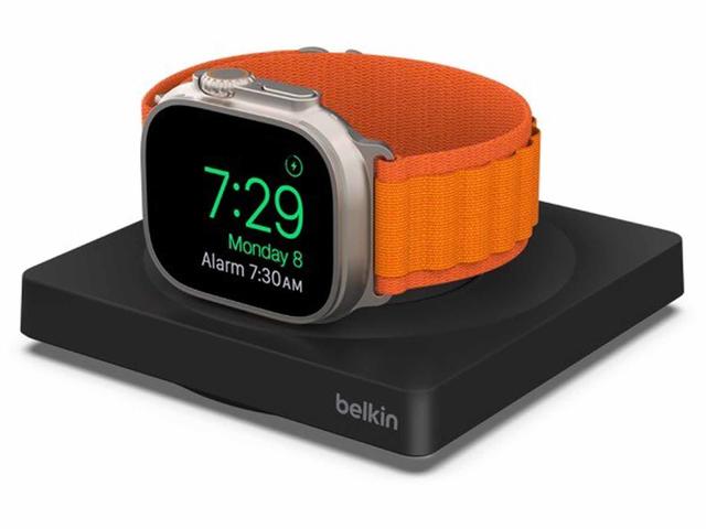 Зарядни устройства Belkin BOOST CHARGE PRO Portable Fast Charger for Apple Watch - Black