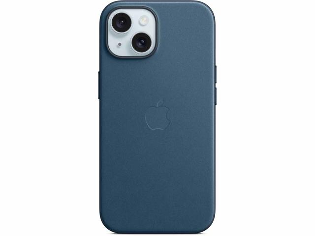 Калъфи Apple iPhone 15 FineWoven Case with MagSafe - Pacific Blue