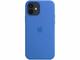 Калъфи Apple iPhone 12 mini Silicone Case with MagSafe - Capri Blue (Seasonal Spring2021)