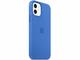 Калъфи Apple iPhone 12 mini Silicone Case with MagSafe - Capri Blue (Seasonal Spring2021)
